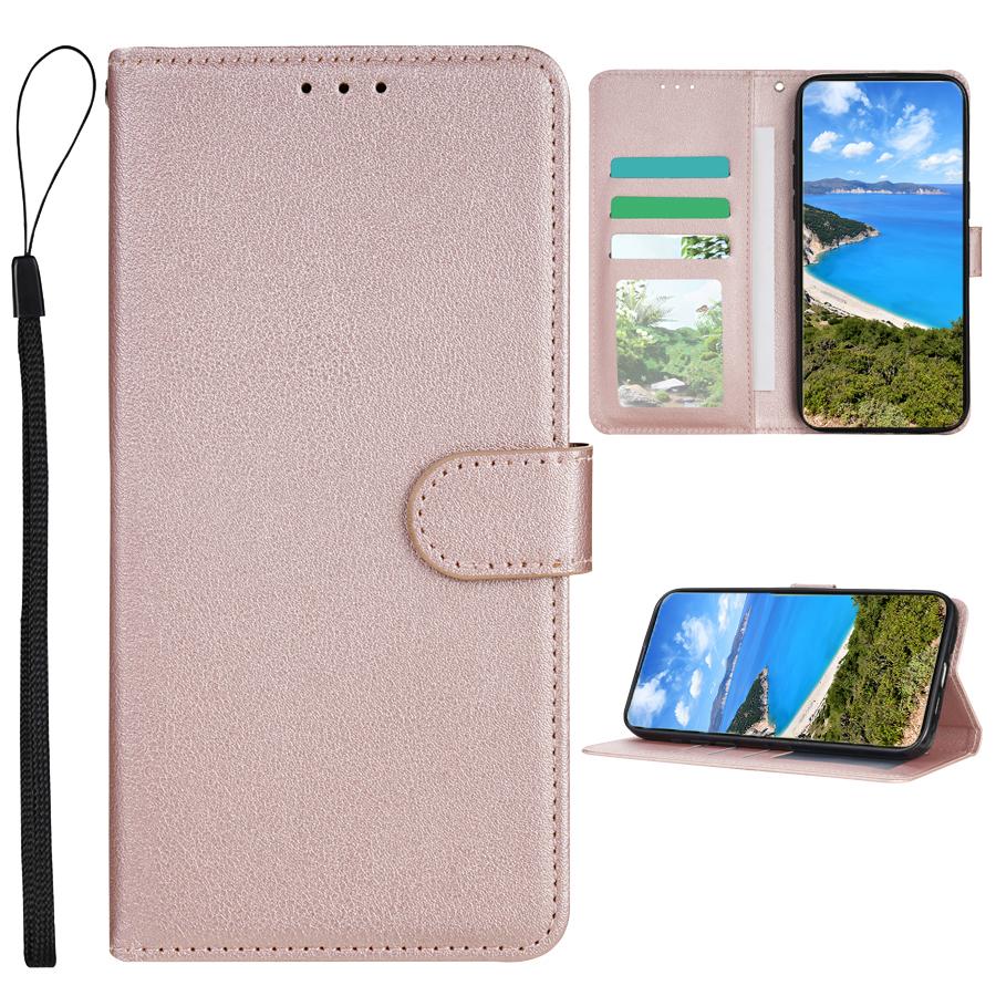Brieftasche mit Kartenfach, Fotorahmen, Ständer, magnetischer Klapphülle aus Leder für Samsung Galaxy A06 A16 A26 A36 A56, stoßfest