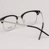 [Yves Saint Laurent] Eyeglass Frames SL649F 001 Cha Eun-woo Glasses Half-rimmed