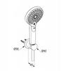 Kludi Surface-Mounted Shower Set 1 Pc