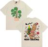 2025 Summer Merry Christmas, Marcus Worm Men's Women's Fashion Humorous Short Sleeved T-shirt, Pure Cotton Casual T-shirt Y2k