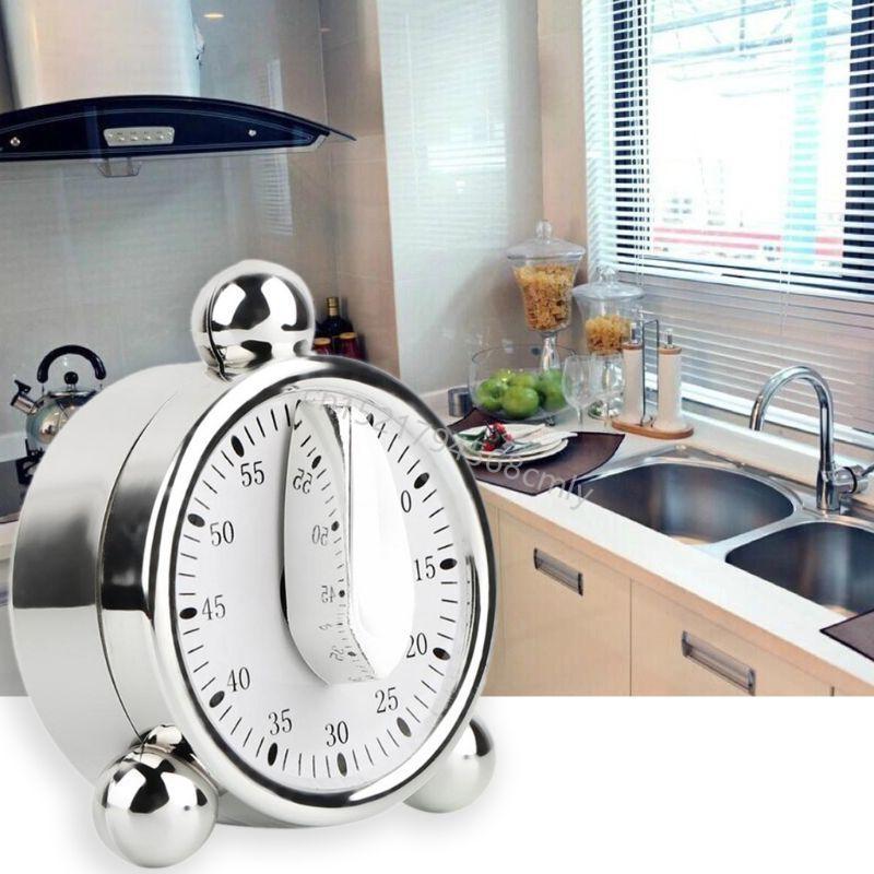 Timer 60 Minutes Kitchen Mechanical Timer Cooking Reminders Tool for Home School 6XDE