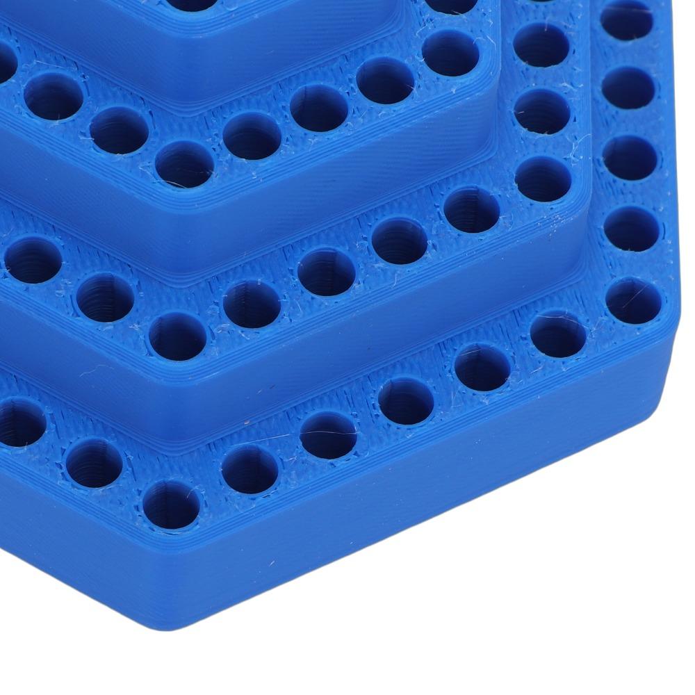103 Holes Bit Storage Holder Ladder Shaped Drill Storage Box Screwdriver Organizer Workshop