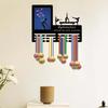 Wall Mounted Holder Rack with Hooks for Display
