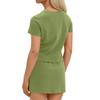 Women's  Women Summer Sleeveless Set Tops Sweatsuit Drawstring Shorts Tracksuit Outfits