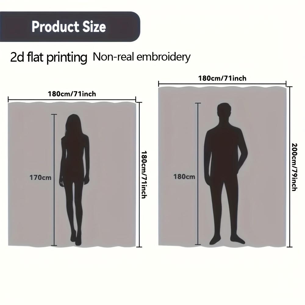 Giraffe In Misty Lake Digital Art Shower Curtain With 12 Hooks For Bathroom Home Decor Polyester 2D Flat Print 70.8X70.8 Inch