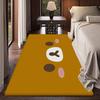 Cute Cartoon R-Rilakkuma B-Bear Kitchen Mat Kids Room Bedroom Decoration Balcony Anti-Slip Doormat Living Room Alfombra