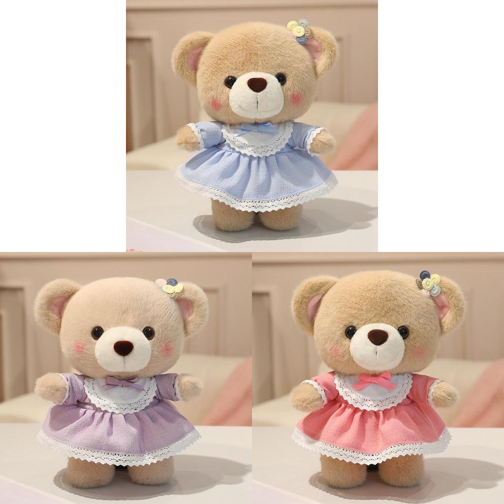 Childrens Plush Bear Toy With Pp Cotton Filling For Play And Giftgiving