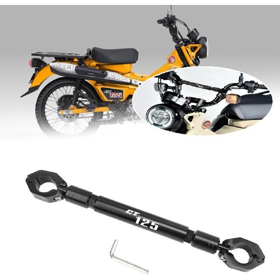 for CT125 Trail 125 Hunter Cub 2024 Motorcycle Accessories Balance Bar Handlebar Crossbar Bar Phone Holder ct125 Trail 125 Hunter Cub 2021-2024 чёрный