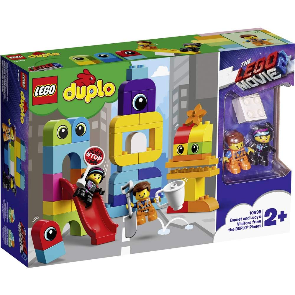 LEGO Duplo Emmet and Lucy Block City 10895 The LEGO Movie Block Toy for Girls