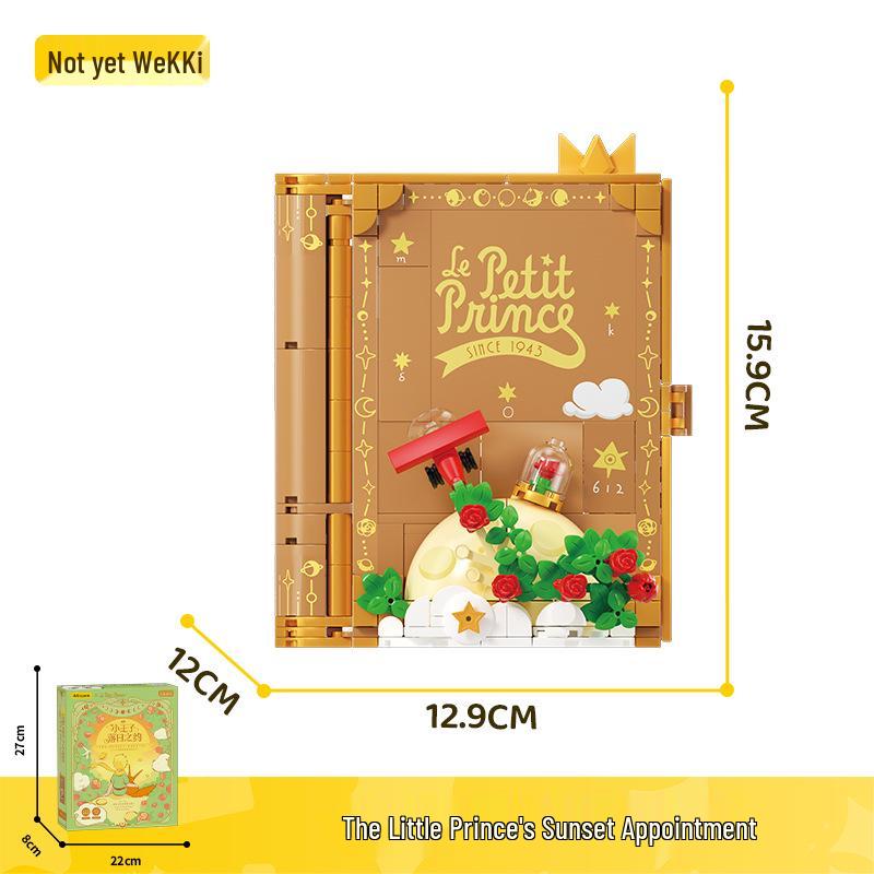 

The Little Prince Sunset Pop-Up Fairy Tale Building Blocks - Educational Toy Gift for Girls