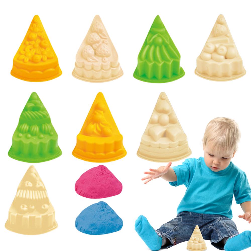 Forme cu nisip pentru distracție pe plajă Forme pentru plajă pentru copii Nisip inclus Set complet de jucării cu nisip pentru copii Cutie cu nisip și jucării spațiale cu nisip distracție pentru copii