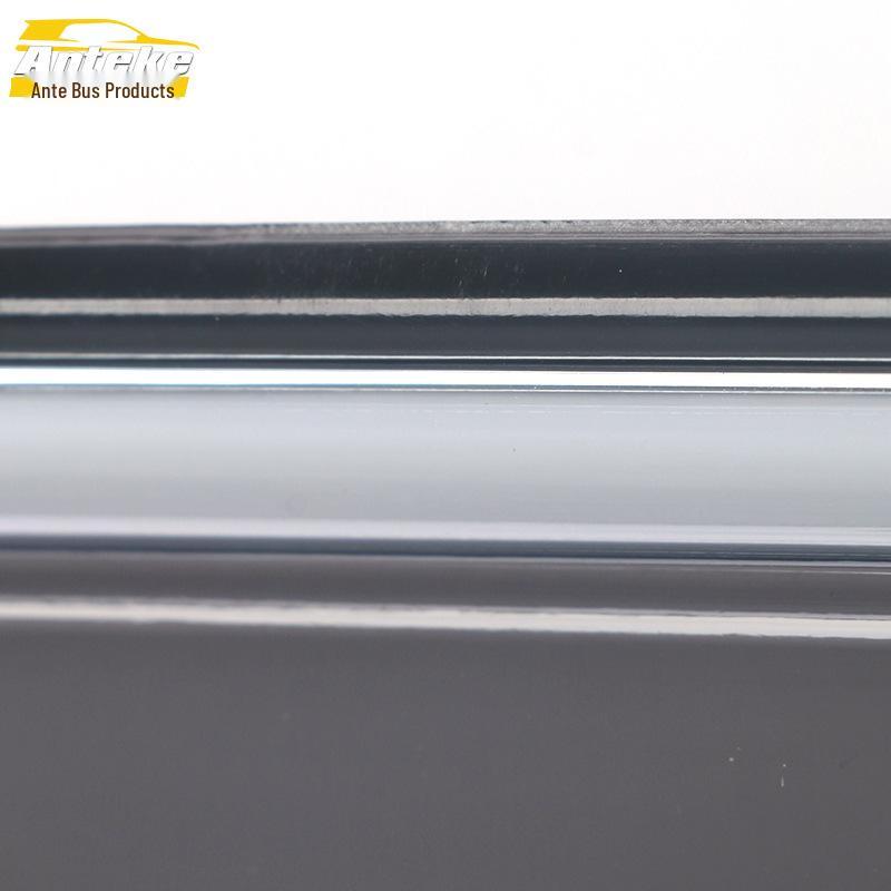 19 Q3 Rain Deflector with Bright Strip Sun Visor Decor Sticker