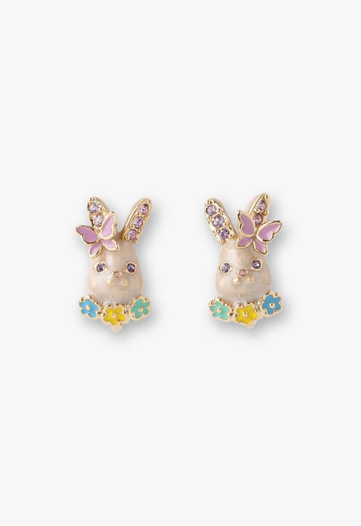 Rabbit motif earrings SAME1501 XW [Anna Sui]