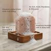 Rustic Art Rose Sandal Shampoo Bar | Hair Softening & Frizz Control | Natural, Sulphate & Paraben Free |Coconut Sugar & Vit E | 75g
