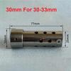 GDPKVATCH (Shop) 20mm 30mm 51mm 60mm Universal Motorcycle Exhaust Silencer