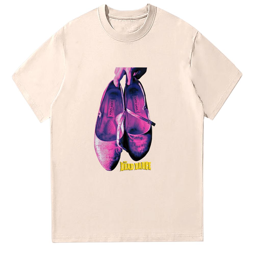 Lady Gaga The Dead Dance Tour 2025 T Shirts Fashion Perfect Women High Quality T-shirt Loose Cotton Casual Tee Unisex