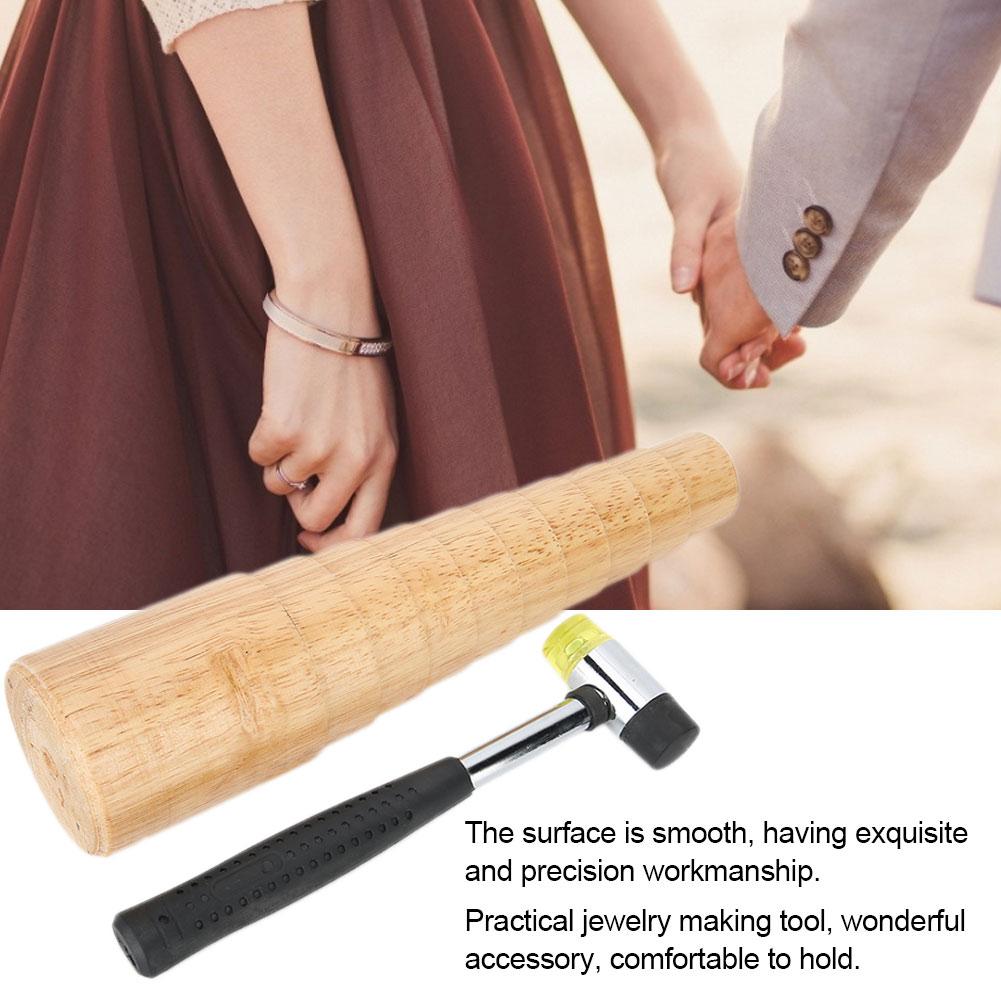 Bracelet Making Stick Bangle Mandrel Hammer Tool Set Jewelry Making Tool( )