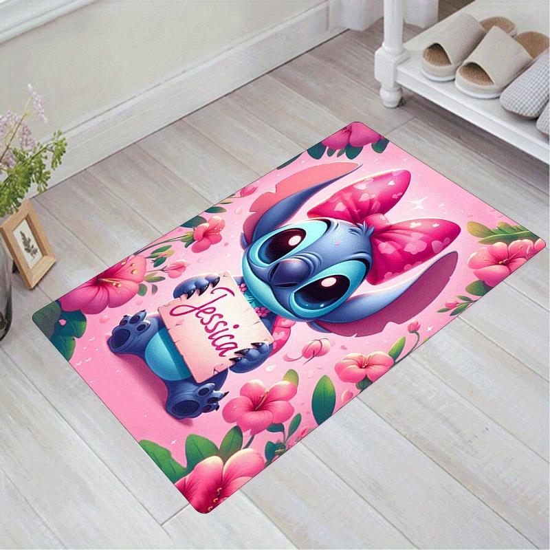 

1pc Stitch Pattern Area Rug Soft Flannel Floor Mat for Living Room,Office,Bedroom and Carpet,Sofa Coffee Table Floor Mat 60cm by 90cm