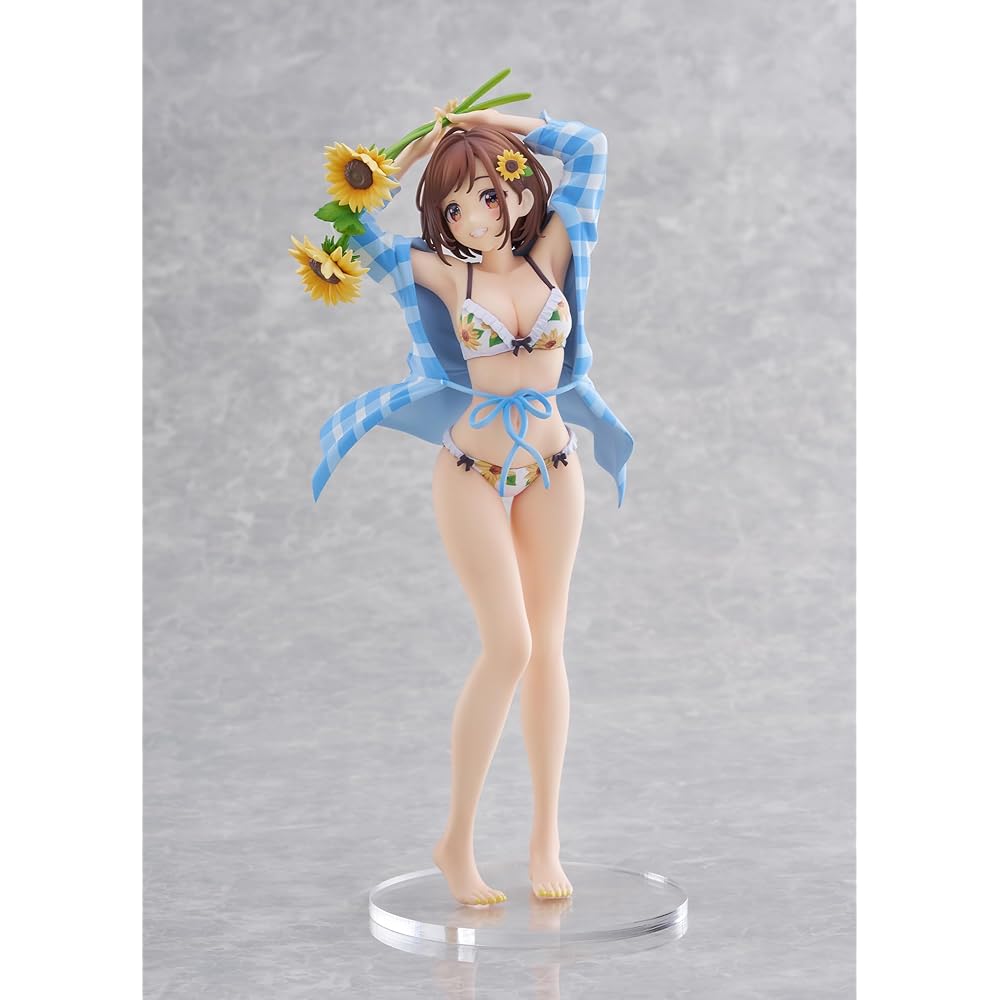 PLUMPMOA Morikura Madoka Original Illustration [Sunflower Girl] 1/7 Scale PVC Pre-painted Complete Figure PF377