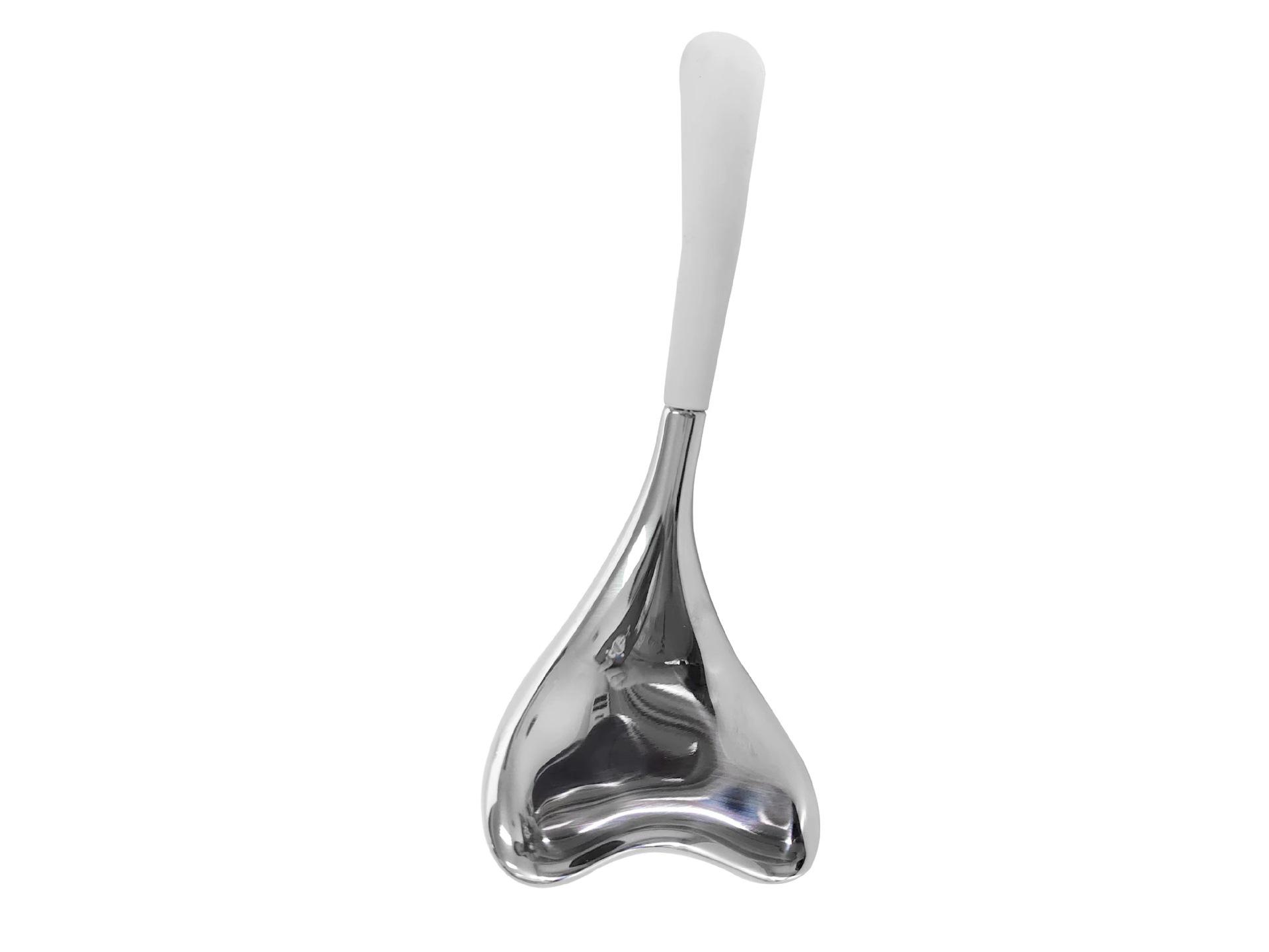 

Массажный шарик для лица из нержавеющей стали для ледяной терапии и косметическая ложка Single