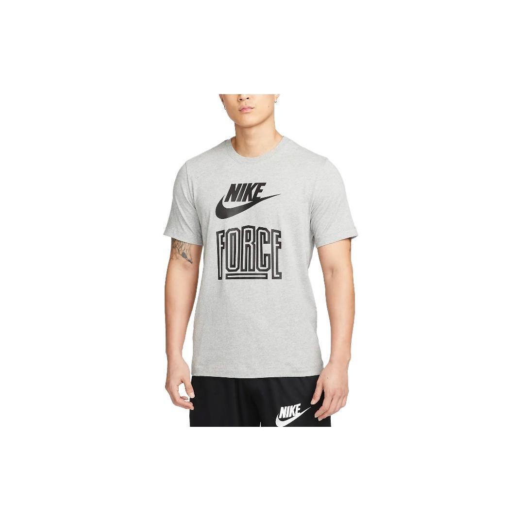 Nike Logo Force T-shirt Grey Men s FD0059-063 M