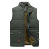 Mens Sleeveless Coat Fashion Plus Size Male Warm Waistcoat Fleece Vest Men Clothing Winter Vest Jackets