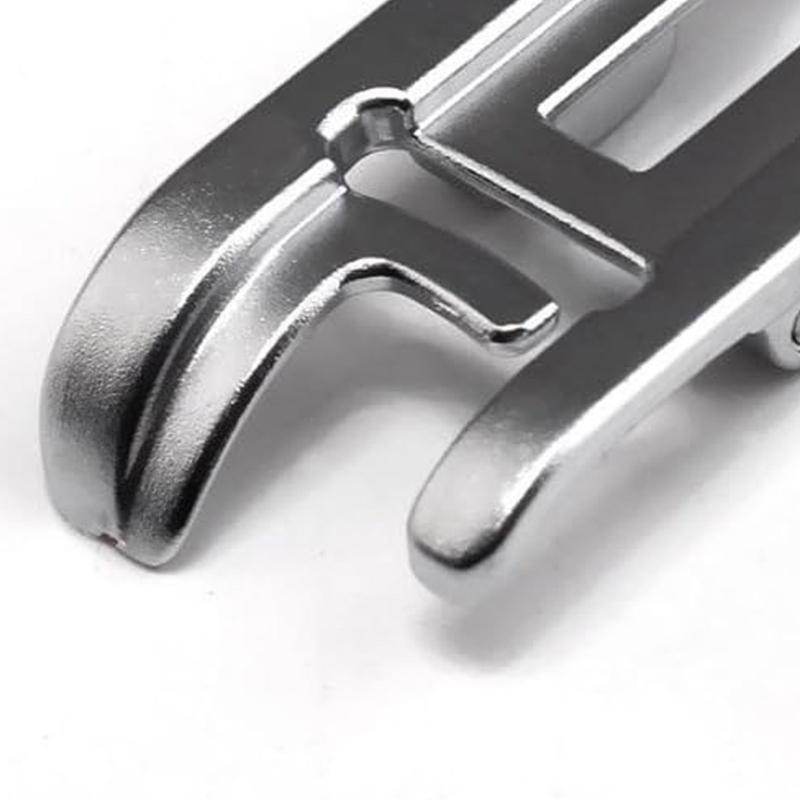 821007096 Nähmaschine Öffnungsfuß Drückfuß Einfach zu installieren Zweistufiger Fuß Für Haushaltsnähmaschine Langlebig