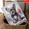 French Bulldog pearl painting handmade diy pearl art painting stickers home decoration gifts
