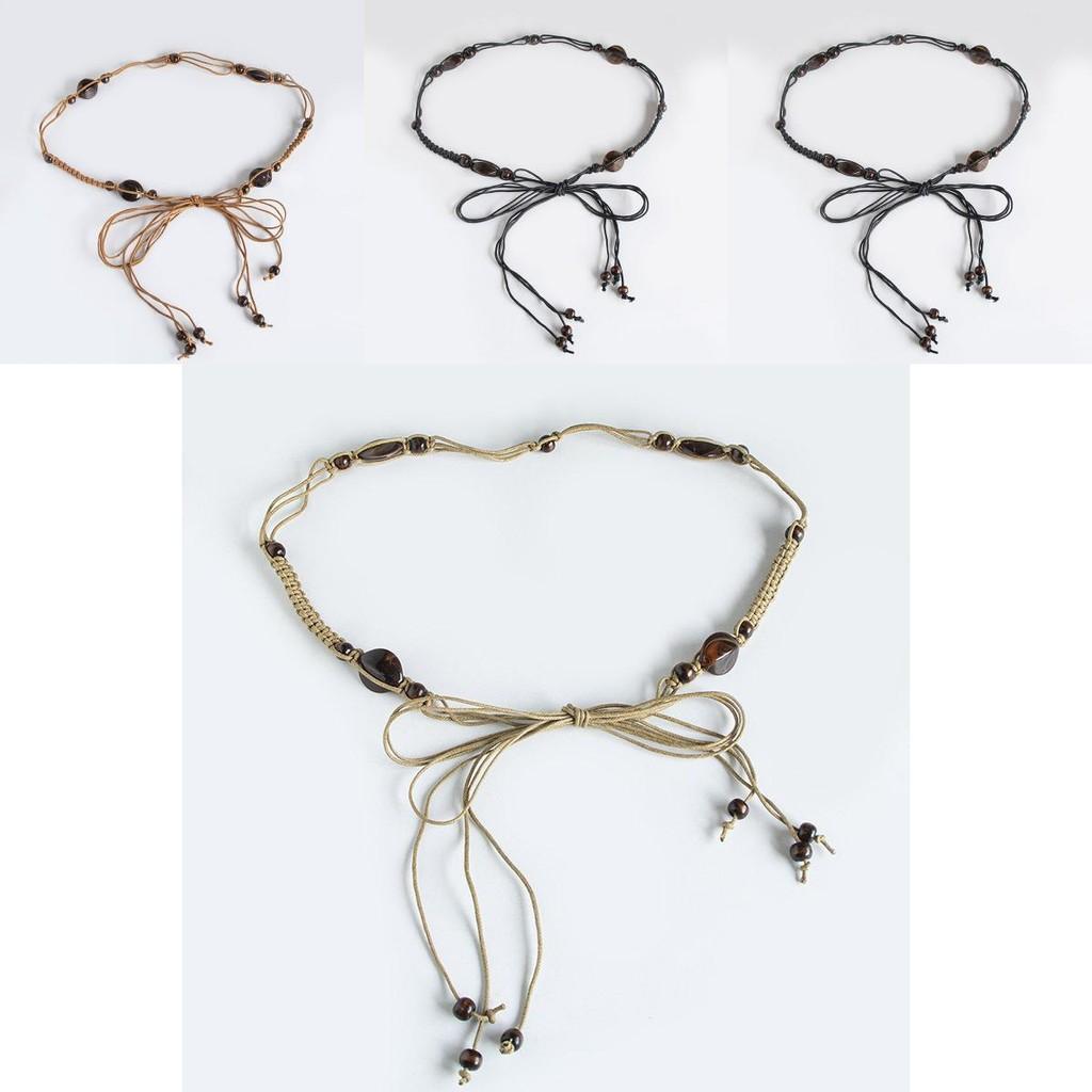 Bohemian Style Bead Decoration Women Casual Weaving Waist Chain For Women