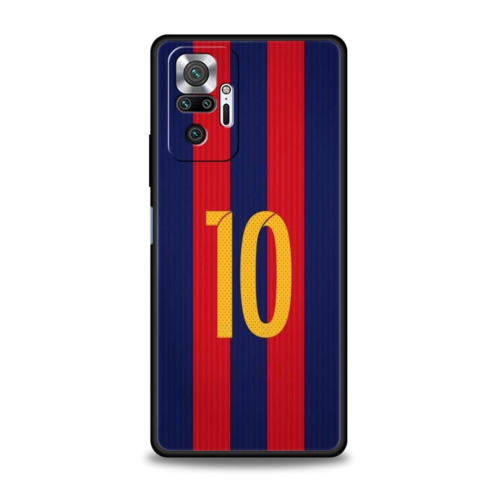 

Football 10 Player Phone Case Cover for Redmi 14C 10C Note 15 14 13 12 10 11 K40 Pro Plus 5G Shockproof Soft TPU Shell Fundas Note 14 Pro 5G