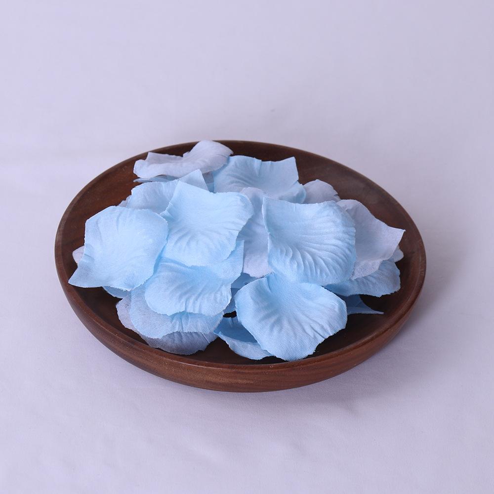Stacking 1000pcs Rose Petals For Wedding, Bar Celebration, Hand-held Decorative Props, Simulated Flowers
