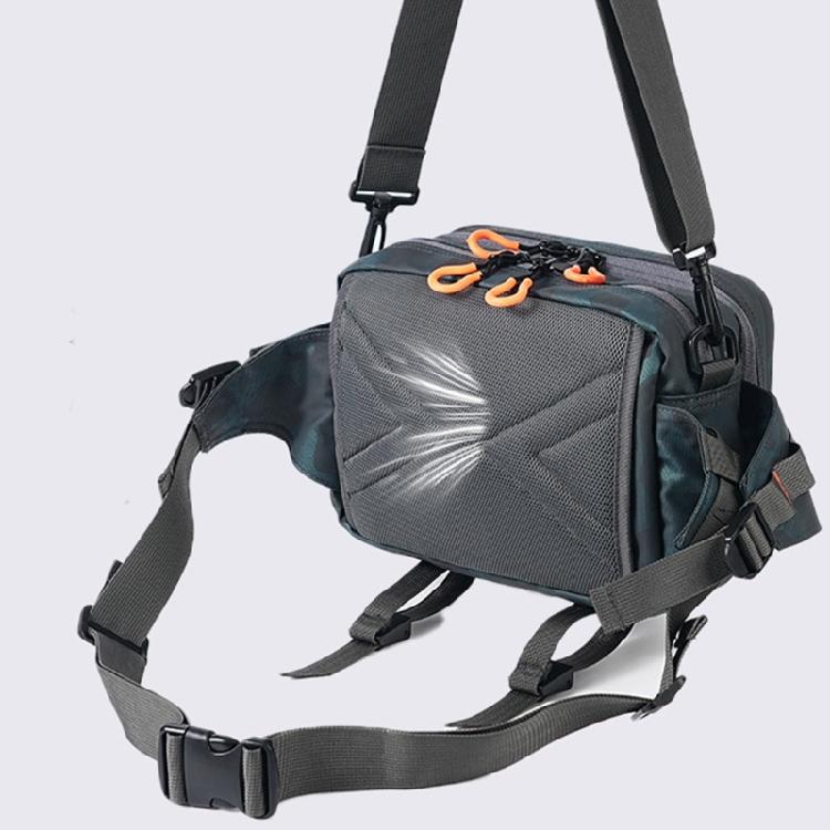 Fishing Tackle Storage Bag Lure Pack Fishing Pack Crossbody Single Shoulder Bag Multifunction Waist Bags Water Resistant