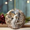 Acrylic Angel Hanging Decoration European Embossed Style Christmas Tree Hanging Car Interior Decoration Christmas Decoration