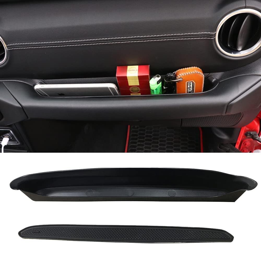 

YOCTM Glove Box Storage for Jeep Wrangler JL 2018 2019 2020 2021 2022 2023 чёрный