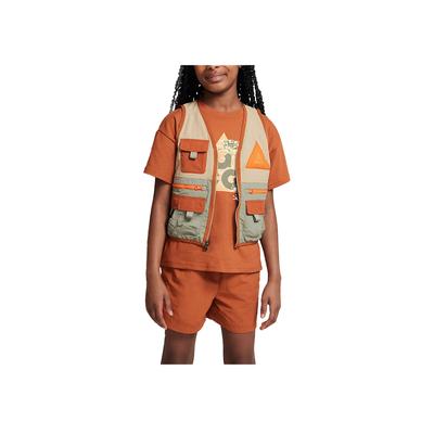 Vest Ss25 ACG Multi-Pocket Comfortable Loose Versatile Men Vests Apricot-Tea Light-Military-Green Dark-Red-Brown HJ0676-297