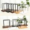 Standing Tissue Storage Rack Wooden Base Tissue Dispenser Stand Napkin Paper Holder  Restaurant