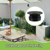 Parasol Umbrellas Hole Rings Plug and Caps Plastic Thickened Patio Table Umbrellas Hole Cover Insert for Outdoor Garden