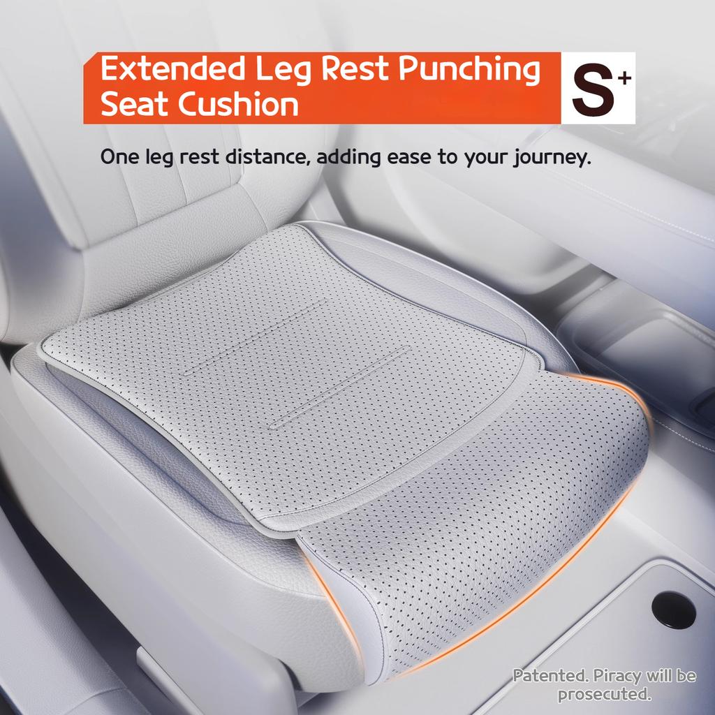 For BMW 3 4 5 Series X3 X5 X6 X1 X2 X4 G60 G20 G45 G05 G06 F48 F39 G02 CarSeat Cushion Leg Rest Integrated Leg Drag Seat Cushion