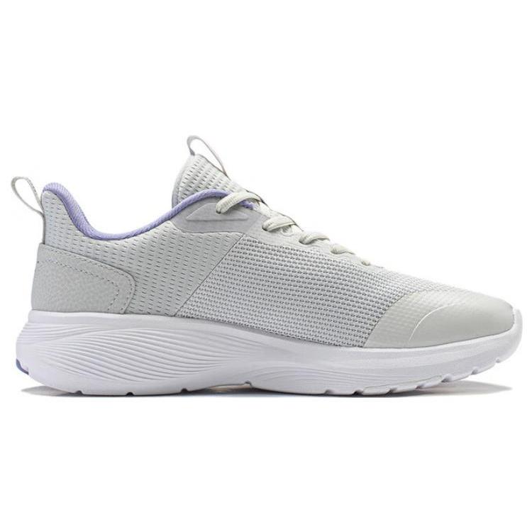 New LINING Take A Dip Running Shoes Women's Low top White Gray Purple ARST064-2