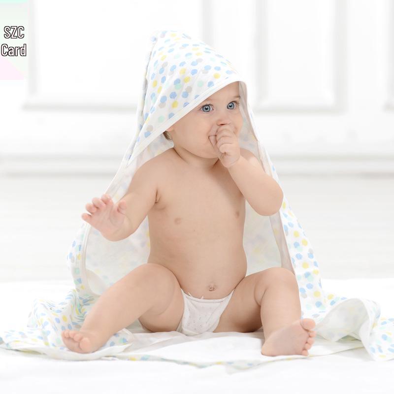 Pure Cotton Gauze Summer Newborn Swaddle Blanket - Thin Style Baby Wrap for Delivery Room Use