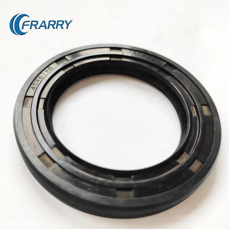 Frarry - Silicone Rubber Engine Crankshaft Oil Seal 45*67*8 Oil Seal OE 1209970346 0109973347 FOR BEN-Z