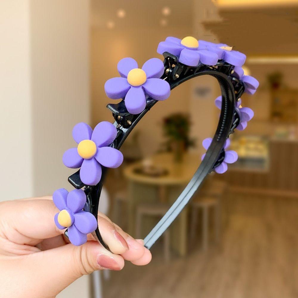 Braided Children's Wave Hair Hoop Korean Kids Teeth Headband  Headwear
