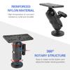 Portable Kayak Fishfinders Holder Fish Finder Ball Mount Base 360 Degrees  Swivel Fish Finder Mount Fish