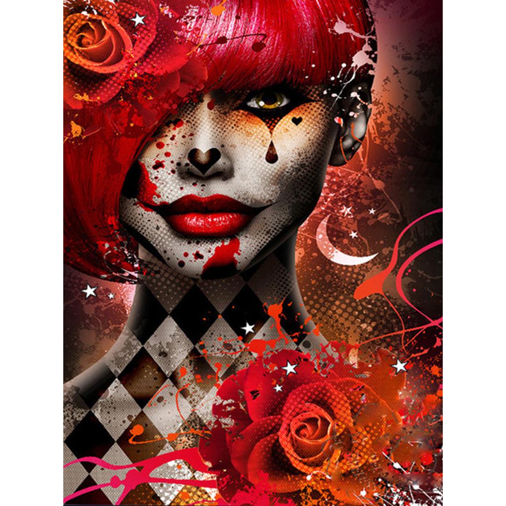 Diamond Embroidery Girl Cross Stitch Kit Diamond Art Painting Portrait Mosaic Woman Home Decor