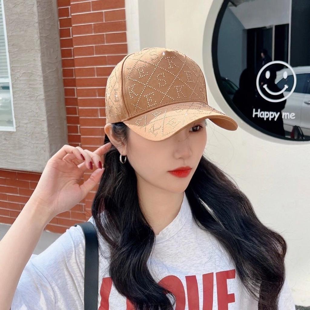 Diamond-encrusted Letter Cap Children's Spring and Autumn Summer Fashion Versatile Temperament Baseball Cap