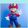 Large Mario Super Mario Toy Figure Pvc Home Decor Collectible Display 27x38cm