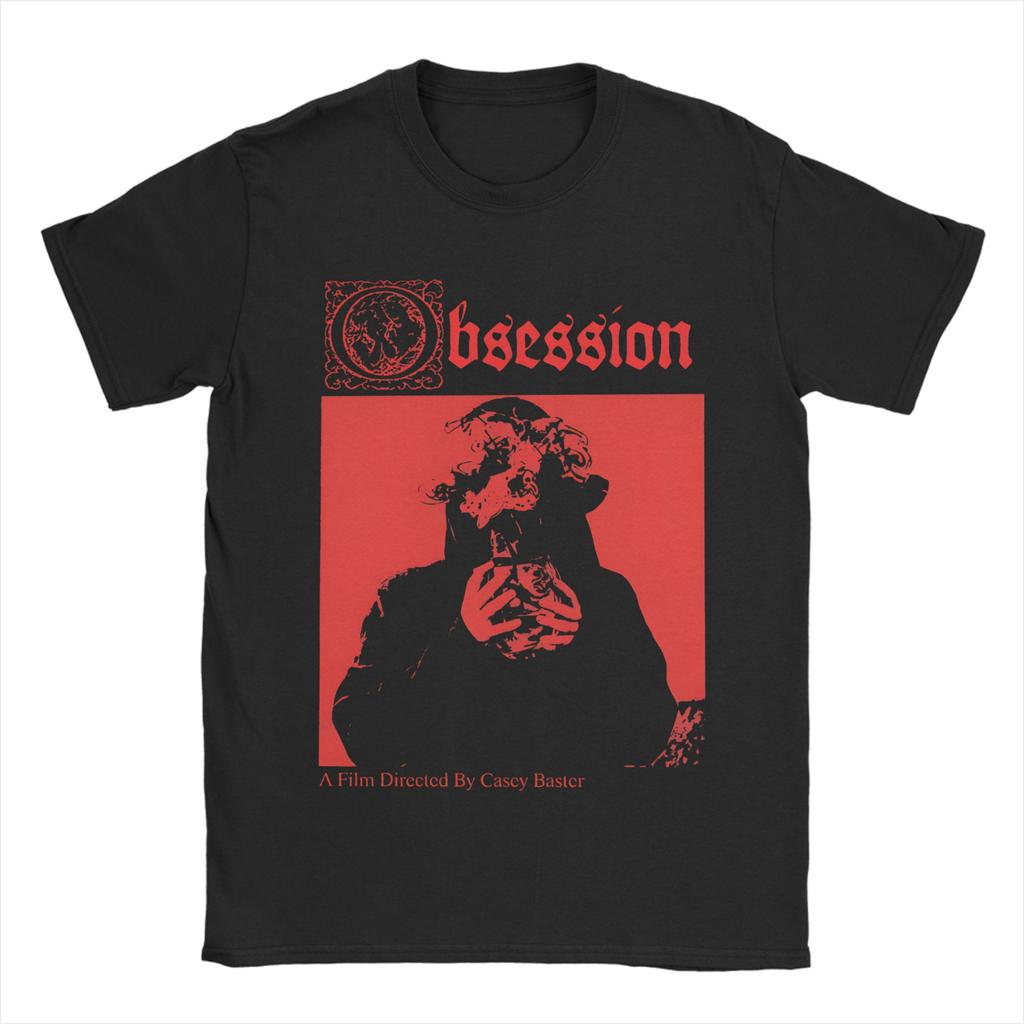 Obsession Film Unisex Unisex T-shirt Divertente Maglietta Manica Corta Girocollo T-shirt Cotone Idea Regalo Abbigliamento