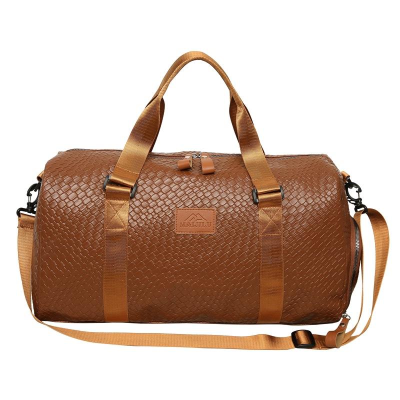 

Мужская и женская модная трендовая дорожная сумка большой вместимости для деловых поездок, ручная, дорожная сумка в стиле обувного отсека, можно использовать для крепления к ручке чемодана