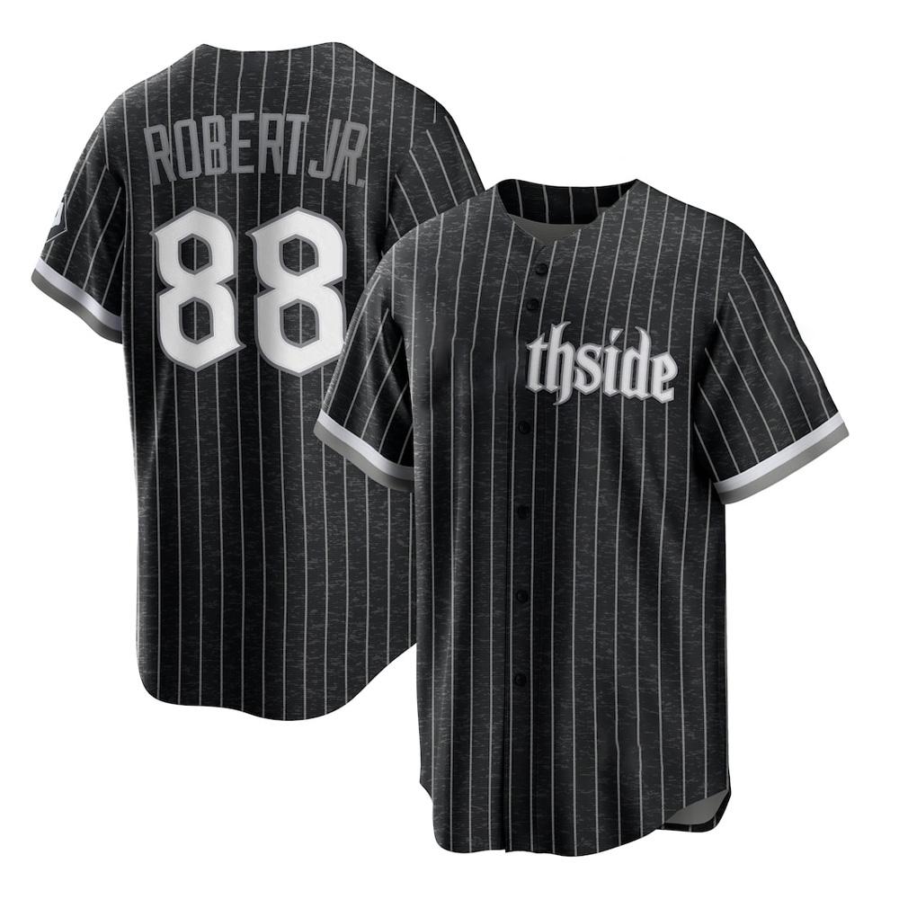 Custom Chicago Baseball Jersey Men Murakami 5 Anderson 7 Robert Jr 35 Abreu Stitched Pinstriped Baseball Uniform