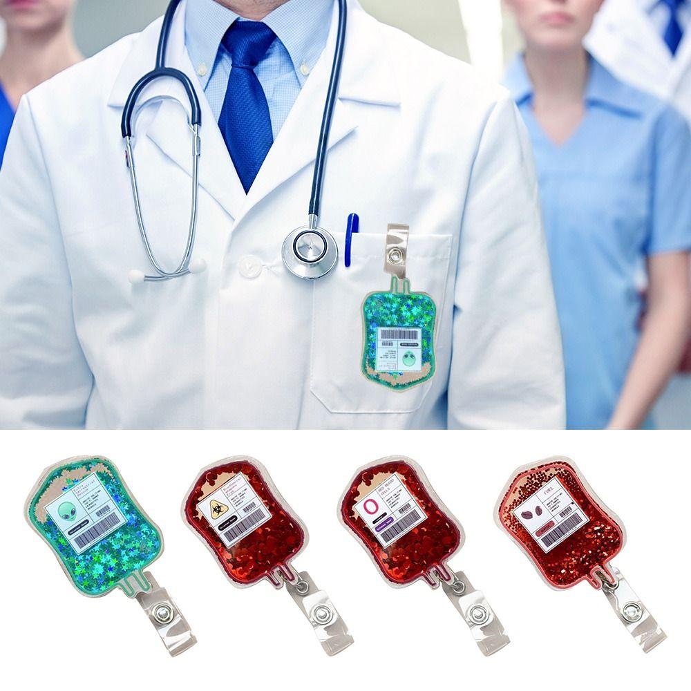 Lanyard ID Badge Reels Retractable Name Tag Holder NEW ID Badge Clip